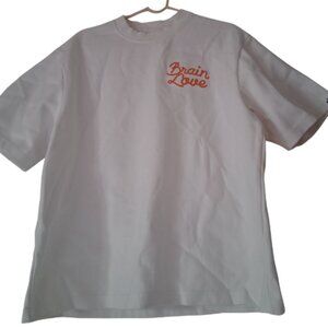 Brain Love” Graphic T-Shirt – Size Medium M·New without tags